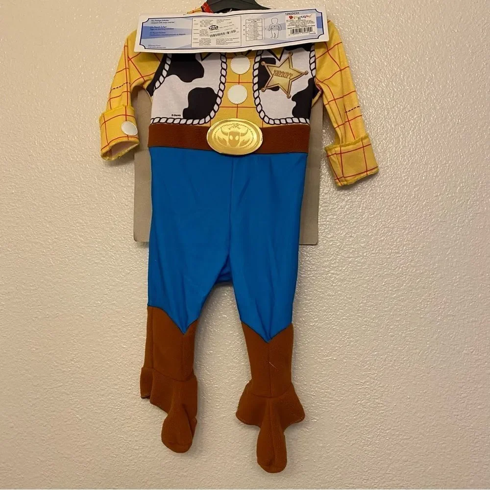Disguise Yellow Cowhide Sheriff Baby Costume (Woody-Inspired)